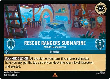 Sous-marin des Rangers de sauvetage - Quartier général mobile (169/204) - Mer d'Azurite 