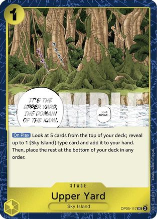 Upper Yard (Jolly Roger Foil) (OP05-117) - Booster Premium - Le meilleur - Foil 
