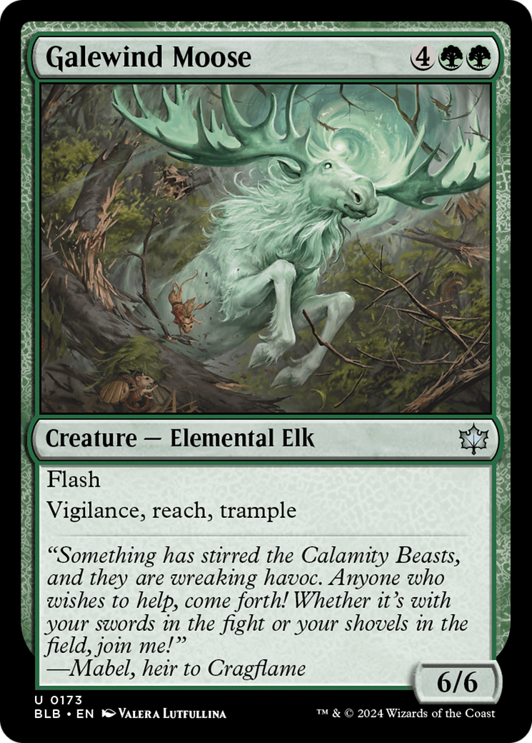 Orignal du Vent (BLB-173) - Bloomburrow Foil