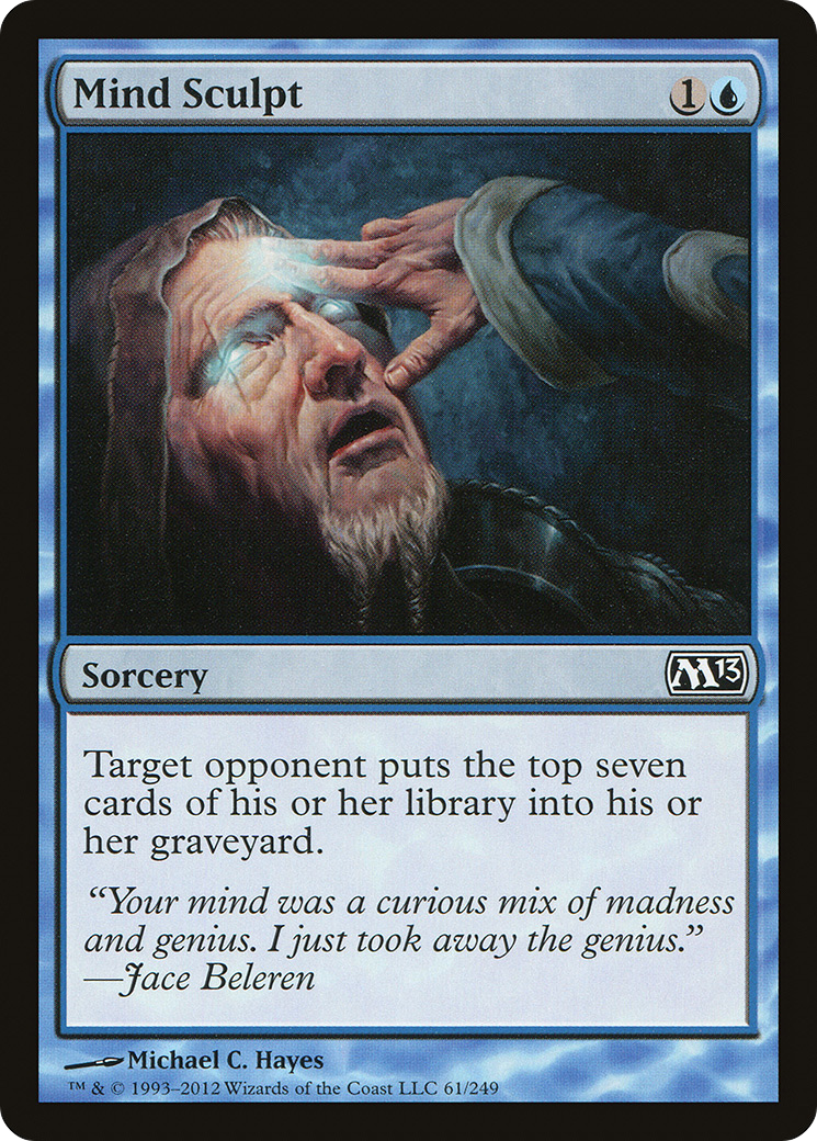 Mind Sculpt (M13-061) - Magic 2013 Foil 