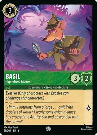 Basilic - Souris hypnotisée (79/204) - Mer d'Azurite 