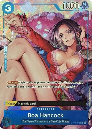 Boa Hancock (Collection de cartes premium - Meilleure sélection Vol. 2-) (ST03-013) - Cartes promotionnelles One Piece Foil