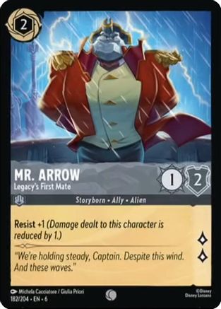 M. Arrow - Second de Legacy (182/204) - Mer d'Azurite 