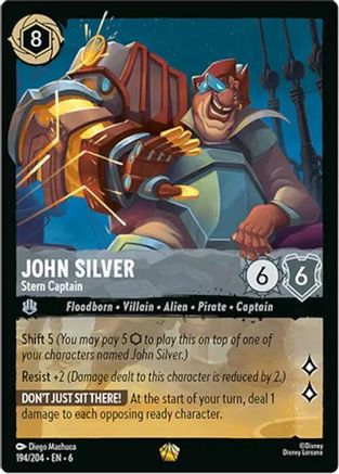 John Silver - Capitaine de poupe (194/204) - Mer d'Azurite 
