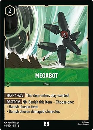 Megabot (98/204) - Feuille froide de la mer d'Azurite 