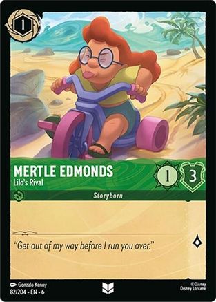 Mertle Edmonds - Le rival de Lilo (82/204) - Feuille froide de la mer d'Azurite 