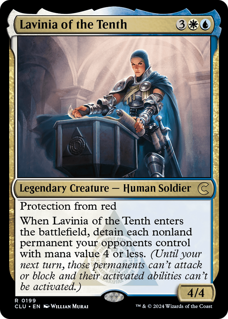 Lavinia du Dixième (CLU-199) - Ravnica : Édition Indice 
