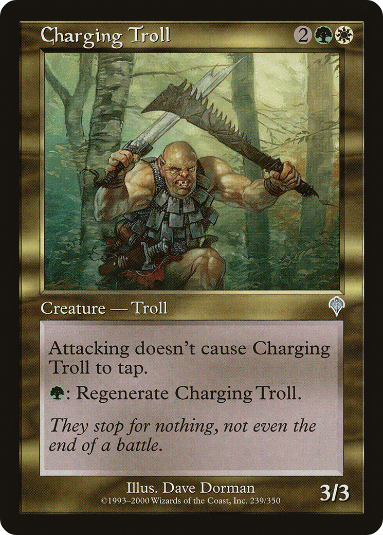 Troll chargeant (INV-239) - Invasion Foil 