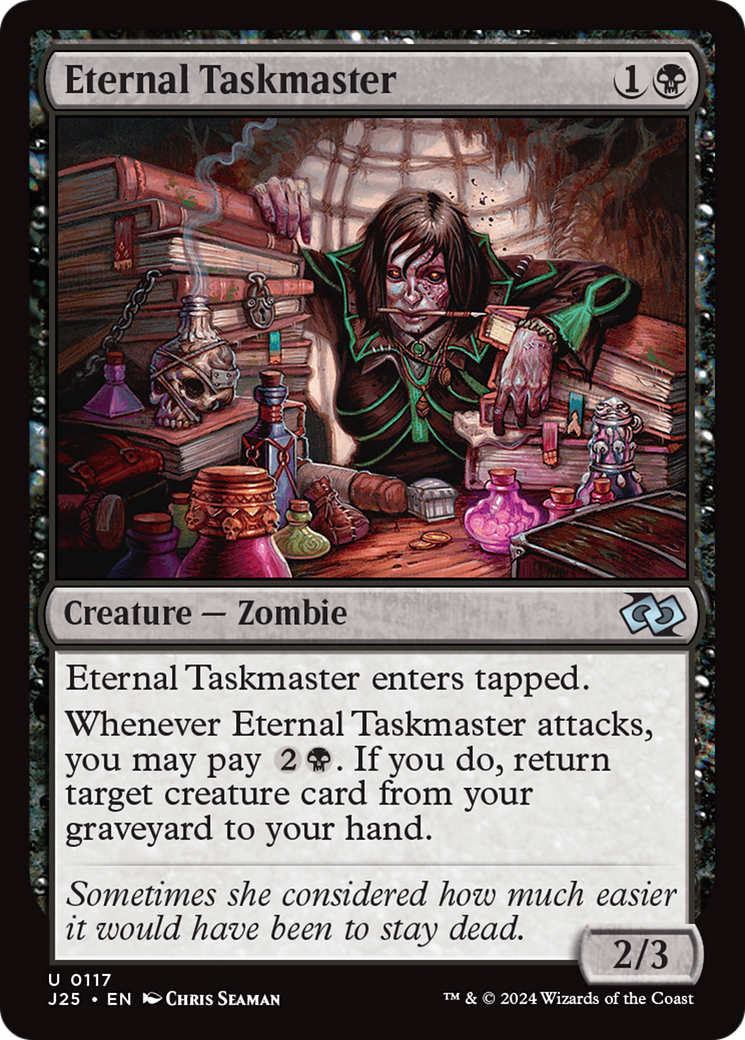 Eternal Taskmaster (J25-117) - Foundations Jumpstart