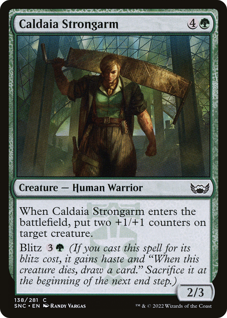 Caldaia Strongarm (SNC-138) - Streets of New Capenna Foil