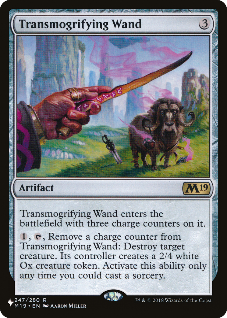 Transmogrifying Wand (LIST-247/280) - The List