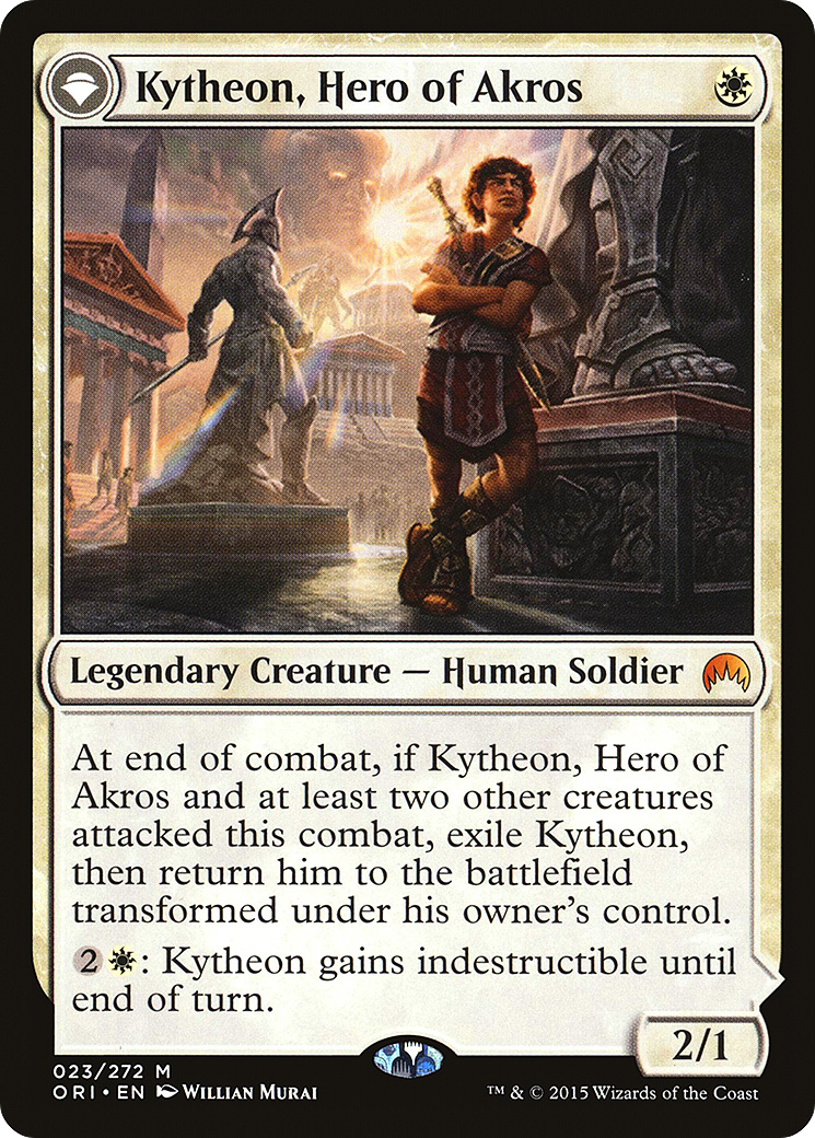 Kytheon, Hero of Akros (ORI-023) - Magic Origins: (originpwdfc) Foil