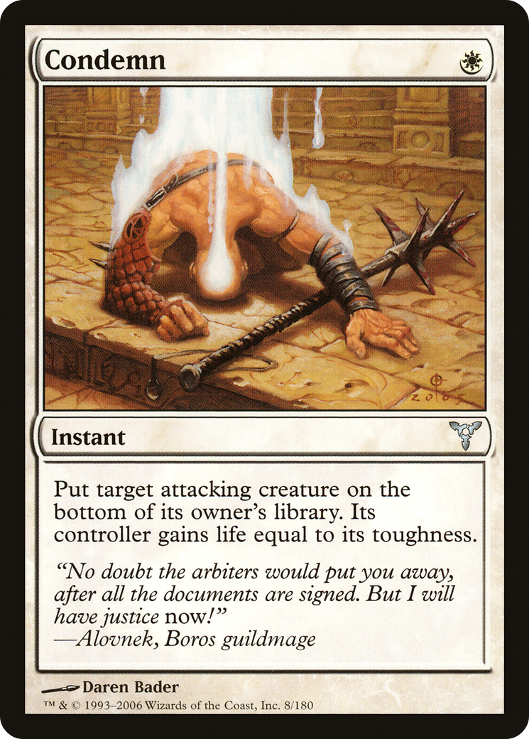 Condamner (DIS-008) - Dissension Foil 