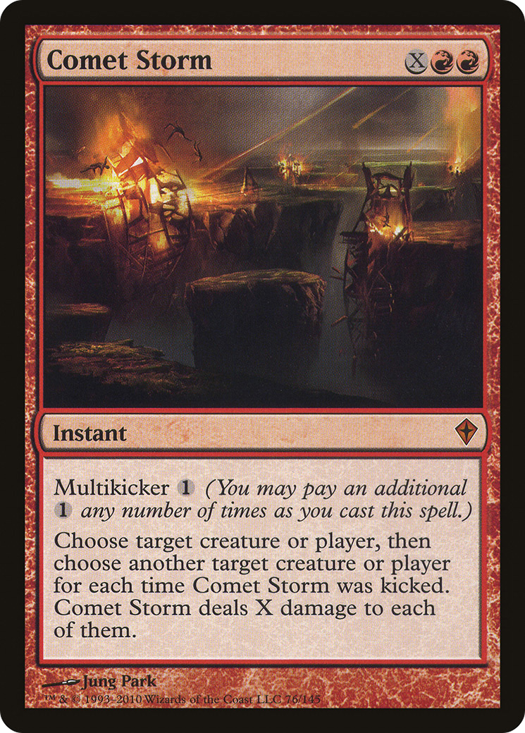 Comet Storm (WWK-076) - Worldwake Foil