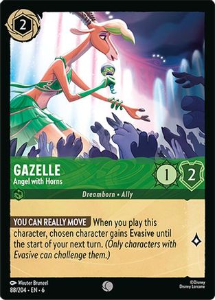 Gazelle - Ange à cornes (88/204) - Mer d'azurite 