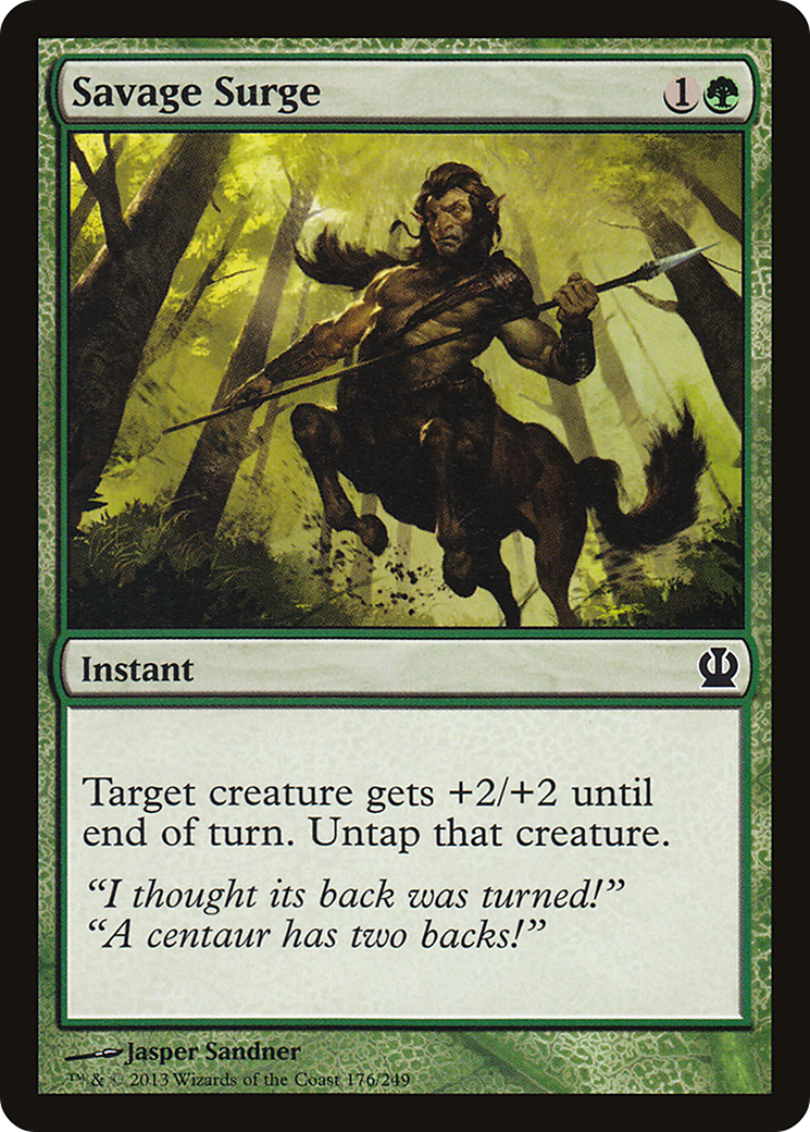 Surtension sauvage (THS-176) - Theros 