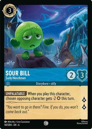 Sour Bill - Homme de main bourru (147/204) - Mer d'Azurite 