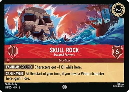 Skull Rock - Forteresse isolée (136/204) - Mer d'Azurite 