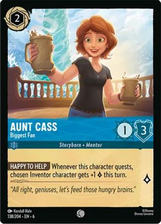 Tante Cass - Plus grande fan (138/204) - Mer d'Azurite 