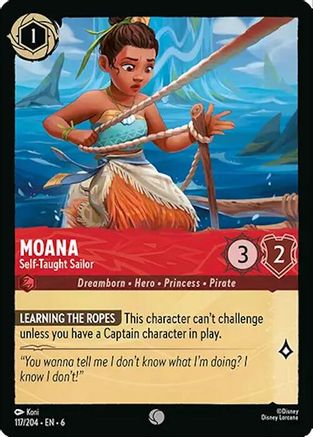 Moana - Marin autodidacte (117/204) - Mer d'Azurite 