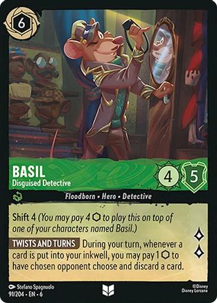 Basil - Détective déguisé (91/204) - Mer d'Azurite 