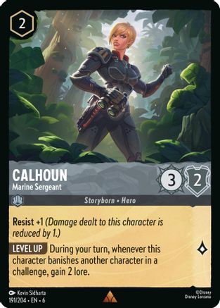 Calhoun - Sergent des Marines (191/204) - Mer d'Azurite 