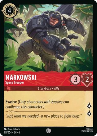 Markowski - Space Trooper (113/204) - Mer d'Azurite 