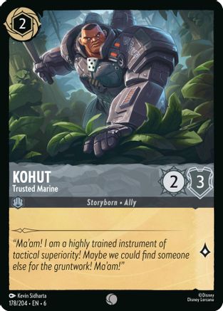 Kohut - Marine de confiance (178/204) - Mer d'Azurite 