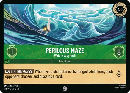 Labyrinthe périlleux - Labyrinthe aquatique (101/204) - Mer d'Azurite 