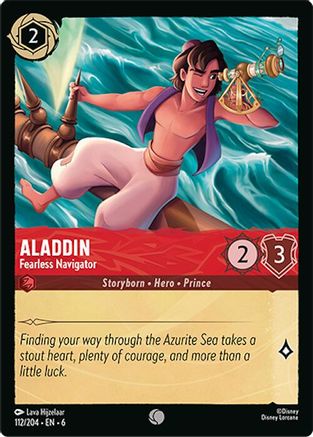 Aladdin - Navigateur intrépide (112/204) - Mer d'Azurite 