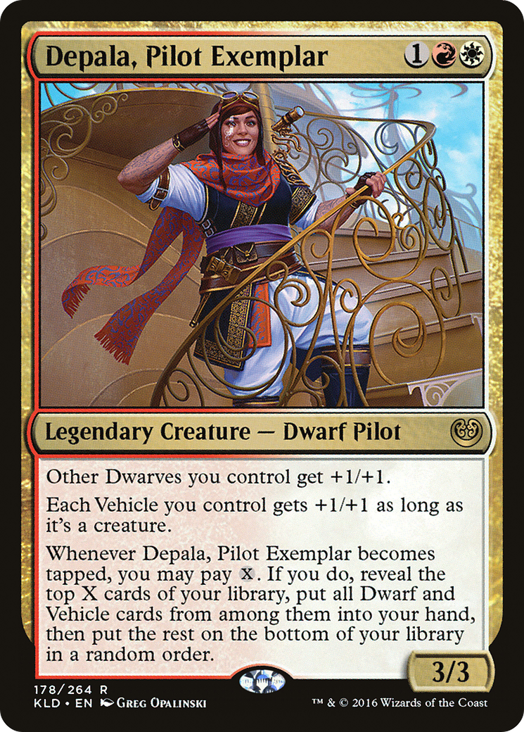 Depala, exemplaire pilote (KLD-178) - Kaladesh Foil 