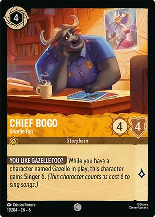 Chef Bogo - Éventail Gazelle (11/204) - Mer Azurite 