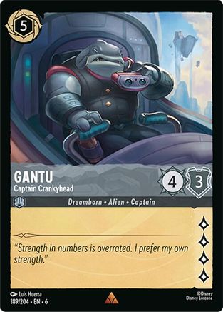 Gantu - Capitaine Crankyhead (189/204) - Mer d'Azurite 