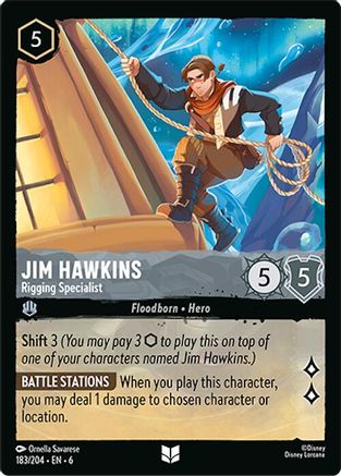Jim Hawkins - Spécialiste du gréement (183/204) - Azurite Sea 