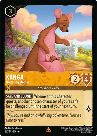 Kanga - Mère nourricière (21/204) - Mer d'Azurite 