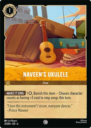 Ukulélé de Naveen (31/204) - Mer d'Azurite 