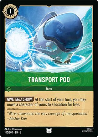 Pod de transport (100/204) – Mer d'Azurite 