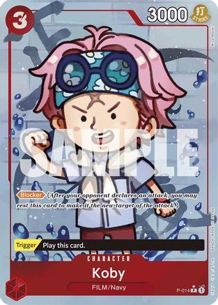 Koby (Full Art) (P-014) - Booster Premium - Le meilleur - Foil