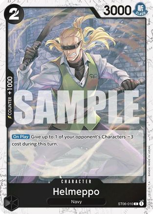 Helmeppo (Jolly Roger Foil) (ST06-010) - Booster Premium - Le meilleur - Foil