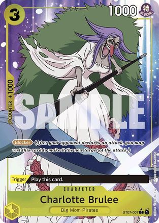 Charlotte Brulee (Full Art) (ST07-007) - Booster Premium - Le meilleur - Foil