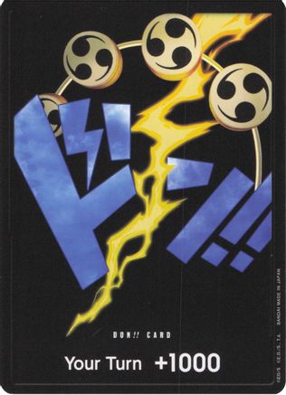 Carte DON!! (Enel) - Booster Premium - Le meilleur - Foil
