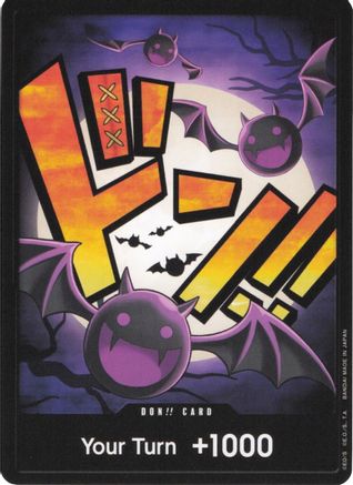 Carte DON!! (Gecko Moria) - Booster Premium - Le meilleur - Foil