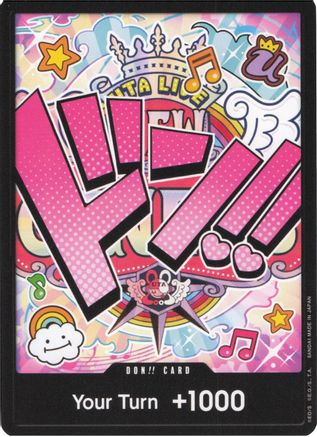 Carte DON!! (Uta) - Booster Premium - Le meilleur -