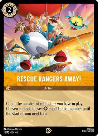 Sauvez les Rangers ! (10) - Cartes promotionnelles Disney Lorcana à froid 