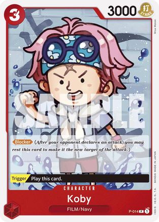 Koby (Réimpression) (P-014) - Booster Premium - Le Meilleur - 