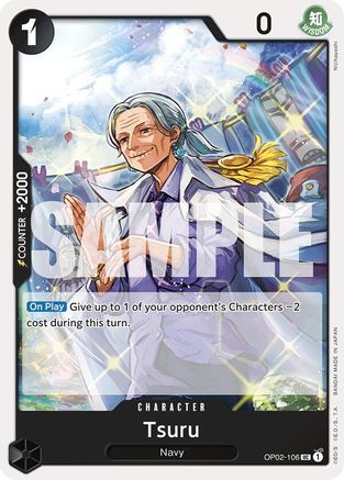 Tsuru (Réimpression) (OP02-106) - Booster Premium - Le Meilleur - 