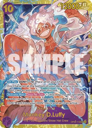 Monkey.D.Luffy (OP05-119) (Réimpression) (OP05-119) - Booster Premium - Le meilleur - Foil 