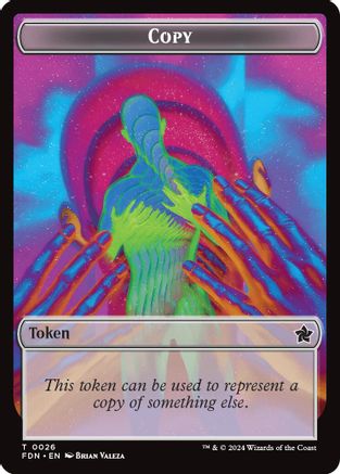 Copy // Human Double-Sided Token (-26 // 3) - Foundations