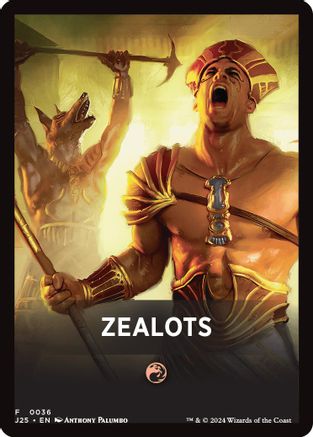 Zealots Theme Card (J25-036) - Foundations Jumpstart