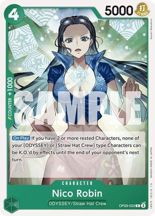Nico Robin (033) (OP09-033) - Empereurs du Nouveau Monde 